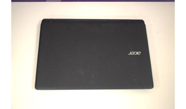 laptop ACER, type Aspire ES 15, werking niet gekend, zonder kabels, paswoord niet gekend